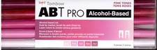 Tombow ABT Pro alcohol-based dual tip NEW Pink Tones 800 703 743 755 757