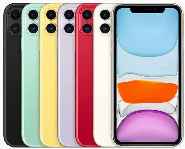 Apple iPhone 11 128 ГБ A2111 разблокированный AT&T Verizon T-Mobile очень хороший восстановленный