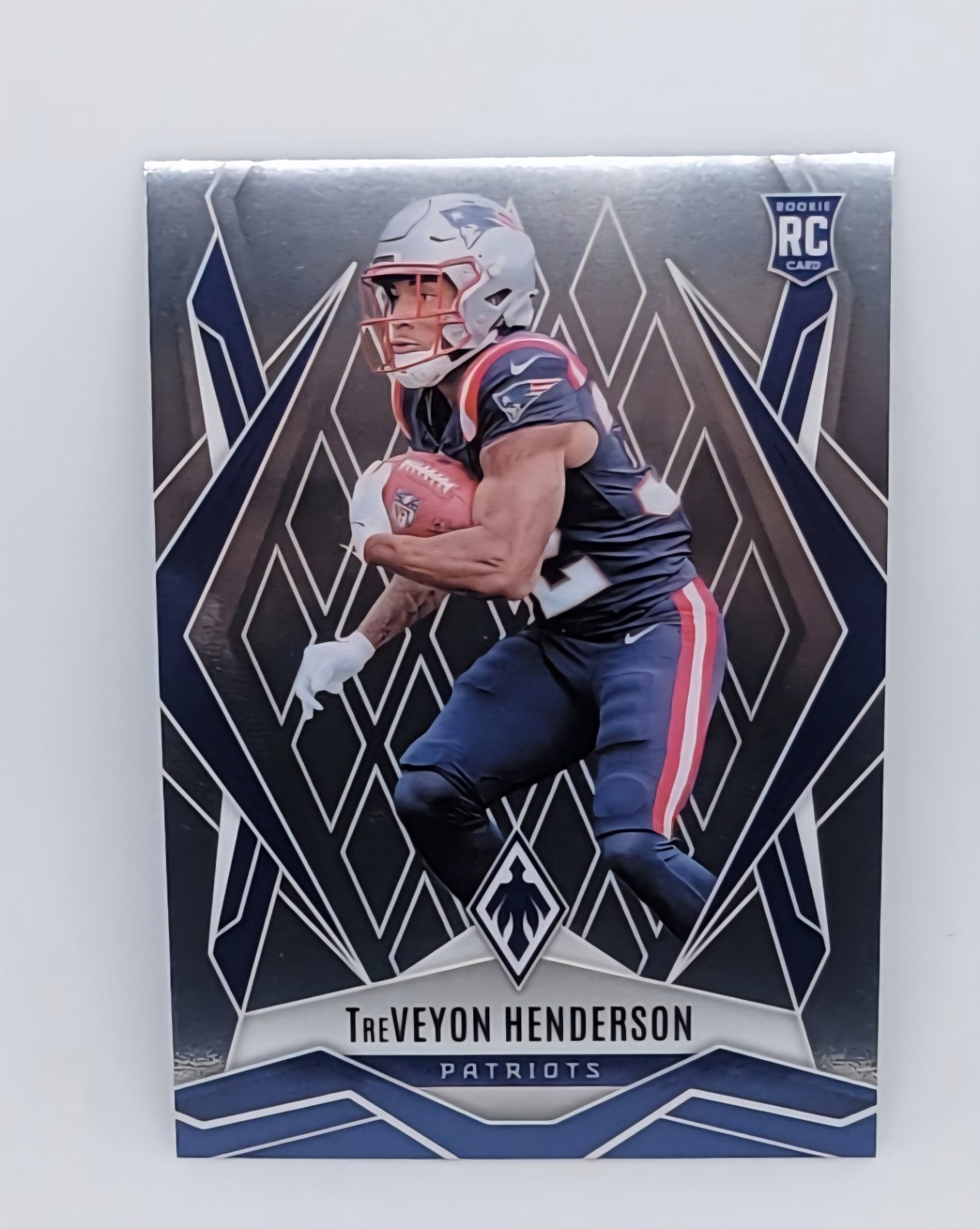 2025 Panini Phoenix Football TreVeyon Henderson #187 Patriots