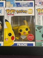 Funko Pop! Pokémon Pikachu Diamond GameStop Exclusive Vinyl Figure #553