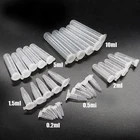 0.2-10ML Plastic Garden Seed Storage Bottles Centrifuge Tube Container With Cap
