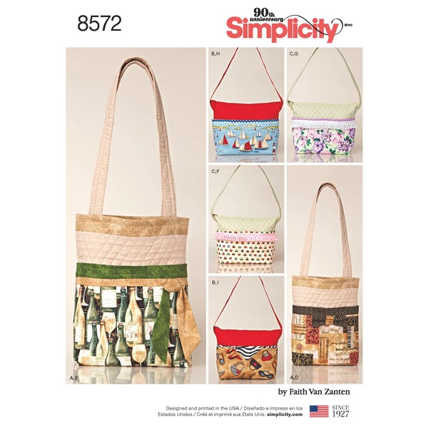 Simplicity 1181 Tier Beutel NäHen Muster Katze Hund Fox Eule Sehen VollstäNdige-image