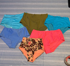 Aerie High Waisted Full Coverage Swim Bottoms Sizes XS- 2XL NWT