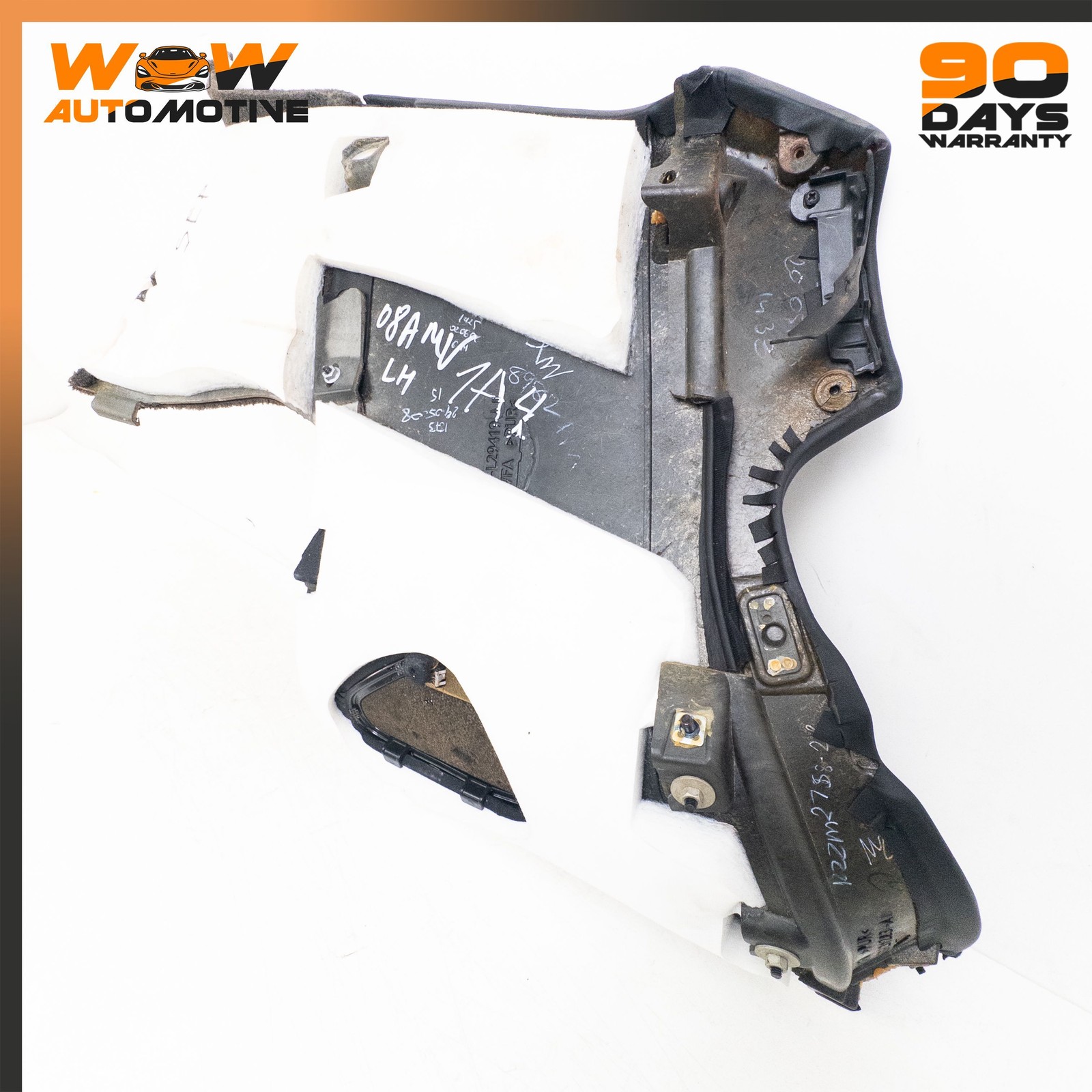 06-16 ASTON MARTIN V8 VANTAGE REAR LEFT QUARTER PANEL TRIM COVER PAD OEM