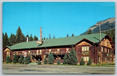 Vintage Range Riders Lodge Silver Gate Montana Yellowstone Beartooth Pass AA853