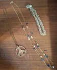 JEWELRY 3PC NECKLACES.  PLEASE SEE PICTURES FOR LENGTHS — photo 1
