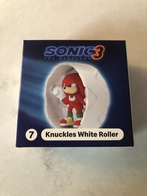Sonic The Hedgehog 3 Movie - KNUCKLES White. Brand New