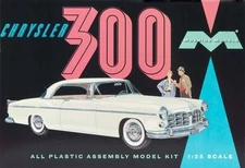 Moebius 1/25 Scale 1955 Chrysler C300 Plastic Model Kit 1201