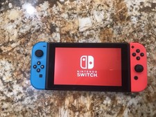 Nintendo Switch with Neon Blue and Neon Red Joy-Con (HAC-001-01)