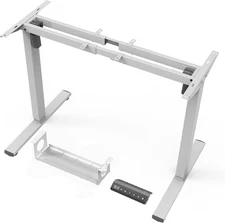 PiomuDek Standing Desk Frame with 330lbs Powerful Dual Motor, Electric Adjust...