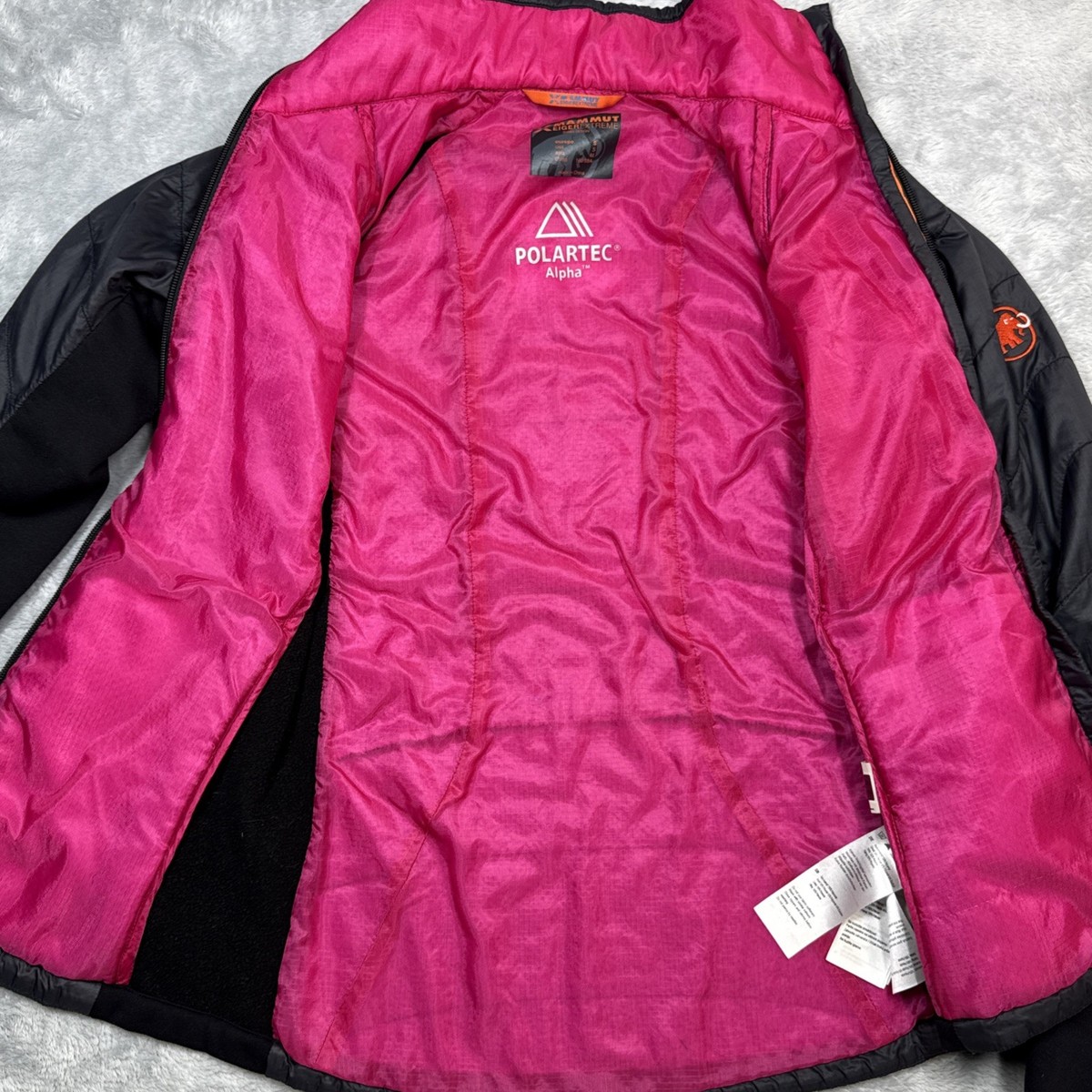 Mammut Eiger Extreme Polartec Alpha Hybrid Jacket Women Small Gray
