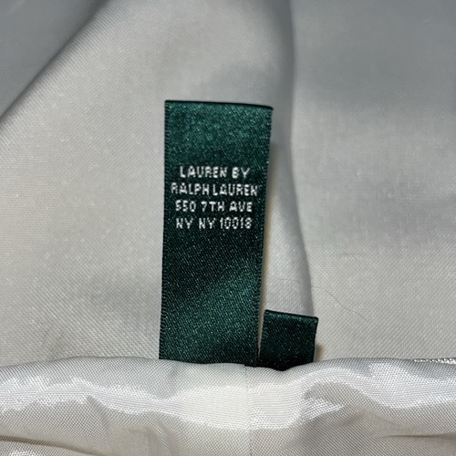 Ralph Lauren LRL Pants Womens Plus 18W Ivory 100% Silk Slacks Elastic Waist NWT - Picture 6 of 14