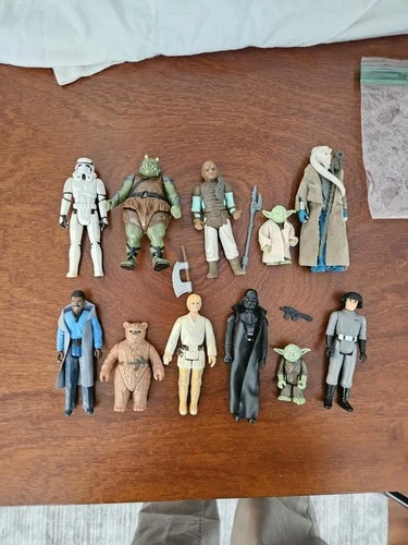 vintage 1977-1985 StarWars Kenner Lot Action Figures