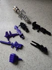 LOT Transformers G1 Devastator and Misc Constructicons Gun Missiles Weapon Fist