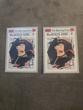 2 Card Rookie Lot=Mackenzie Gore