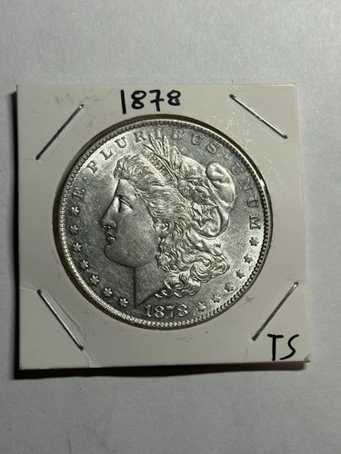 1878 7TF Morgan Silver Dollar Rev 79 UNC Nice Strike Tough Variety