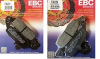 Suzuki 600-750 Gsxf / V-STROM / VL 1500 Intruder - EBC Vordere BremsbeläGe