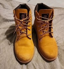 Boys' Timberland Big Kid 10960 6 Inch Classic Boots Size 6 Tan Leather No Box