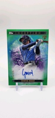 2024 Topps Inception - Curtis Mead #BRES-CME Green /125