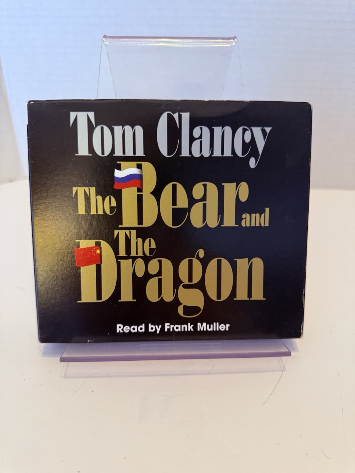 Tom Clancy - The Bear and the Dragon - Abridged Audiobook on 5 CDs - 6 Hours