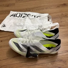 Size 11.5M - Adidas Adizero Finesse Track Spikes White/Green NBY IE5487