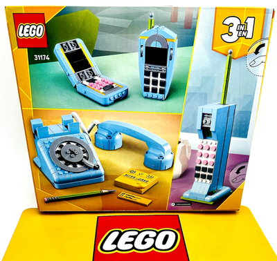 LEGO Creator 3 in 1 Retro Telephone Kids Building Toy 31174 | eBay
