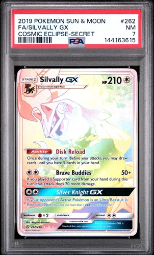 Silvally-GX graded PSA 7 for sale on eBay