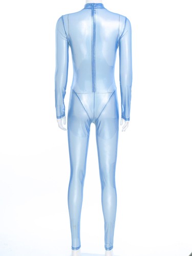 Mujer Catsuit Disco Body Tentador Bodystockings Prendas para dormir Ropa de dormir Brillante - Imagen 35 de 80
