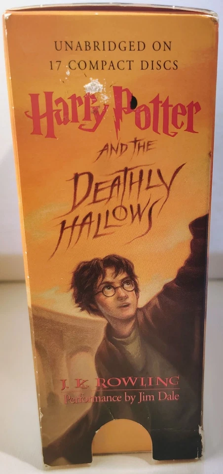 Harry Potter And The Deathly Hallows by J.K Rowling Audibook on CD (Complete) Foto 4 de 4