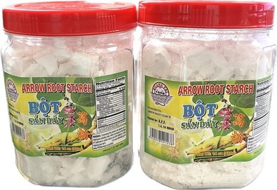 2 Pack Arrowroot Starch Chunks Bot San Day Quang Tri   Gluten-Free Thickener