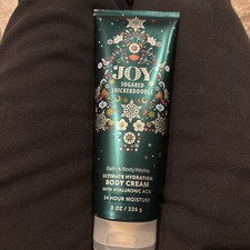 Joy Sugared Snickerdoodle BATH AND BODY WORKS Body Cream 24 Hour 8 oz New