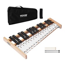 VEVOR Glockenspiel Xylophone 27 Notes Percussion Instrument with Metal Keys