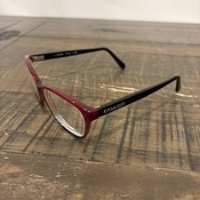 Coach HC6103 5445 Aubgn Cognac Varsity Stripe Eyeglasses Frames Only 54-16-140