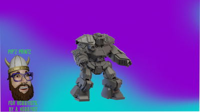 #ad Kodiak II Alternate Mech Model For Battletech 6mm 10mm 15mm $7.00
