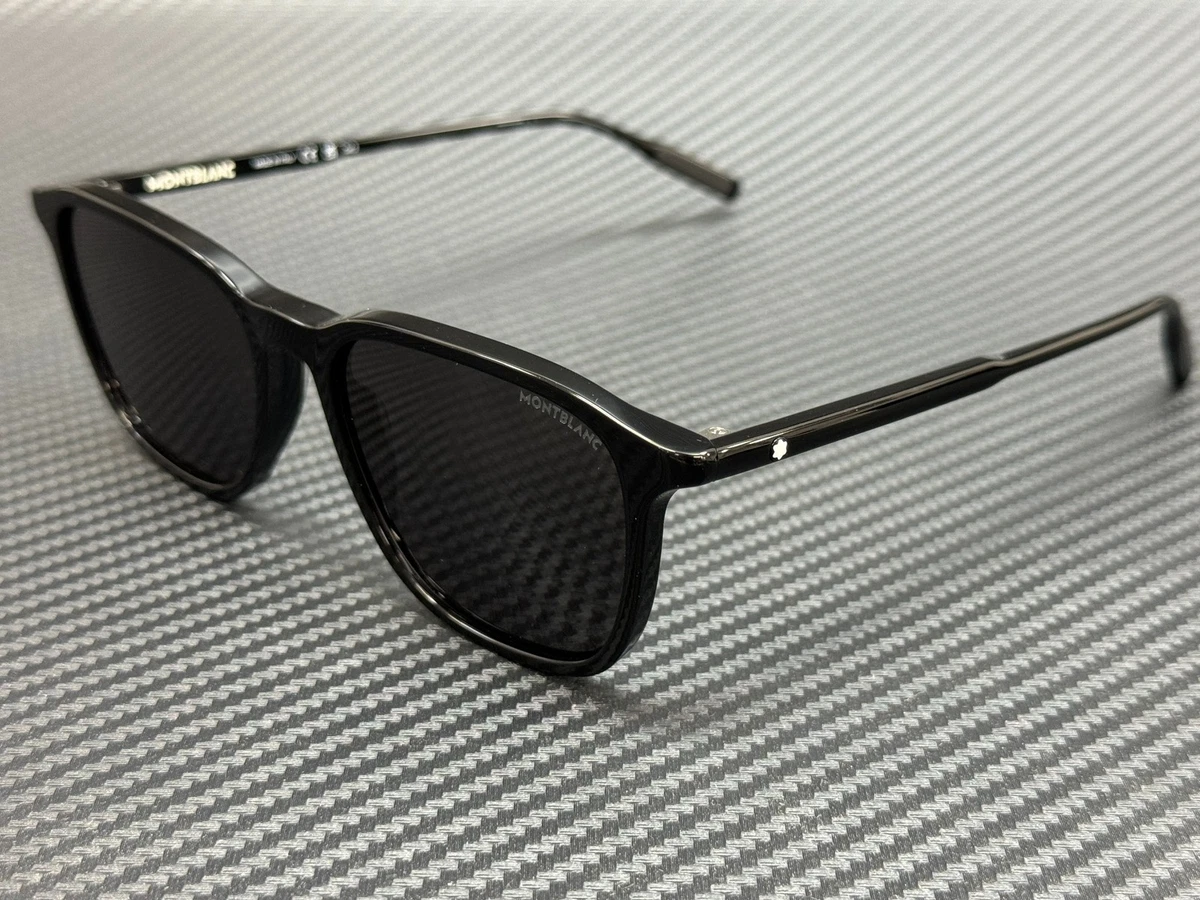 Montblanc Black Square Sunglasses for Men for sale | eBay