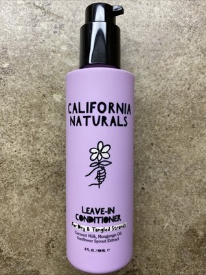 California Naturals Leave In Conditioner, Coconut Milk Hair Care Detangler