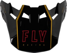 Fly Racing 73-47121L Formula Carbon TRacer Visor Gold/Black XL/2X