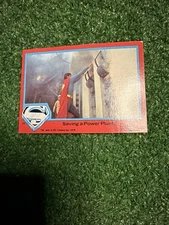 1978 Topps Superman Card # 165 Saving a Power Plant! AK1