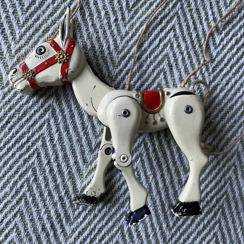 Vintage Moko Lesney 1950’s Muffin The Mule Diecast Metal Puppet Made In England