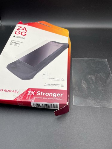 *ZAGG - Glass+ Defense for ASUS ROG Ally 7" Gaming Device - Clear