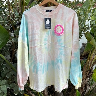 Sweetapolita Spirit Jersey Tie Dye Long Sleeve Shirt NWT Size Small