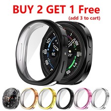 TPU Full Protect Screen Protector Case Cover For Samsung Galaxy Watch 8 40/44mm