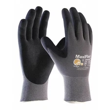 Pip 34-874/S Maxiflex Ultimate Seamless Knit Gloves, Foam Nitrile Coated,