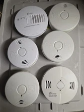6 Kidde Smoke And Carbon Monoxide Alarms