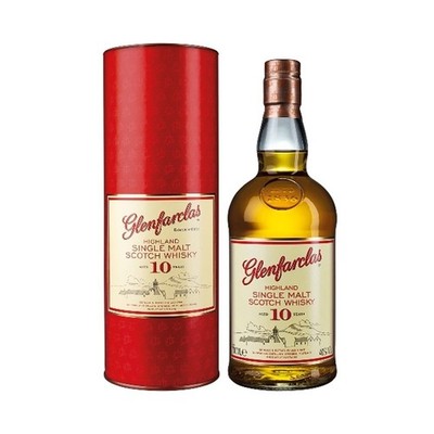 Glenfarclas Highland Single Malt Scotch Whisky, 10 Jahre, 40% Vol. 0,7 l