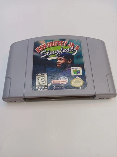 Ken Griffey Jr.'s Slugfest Nintendo 64, Authentic & Tested + FAST shipping!