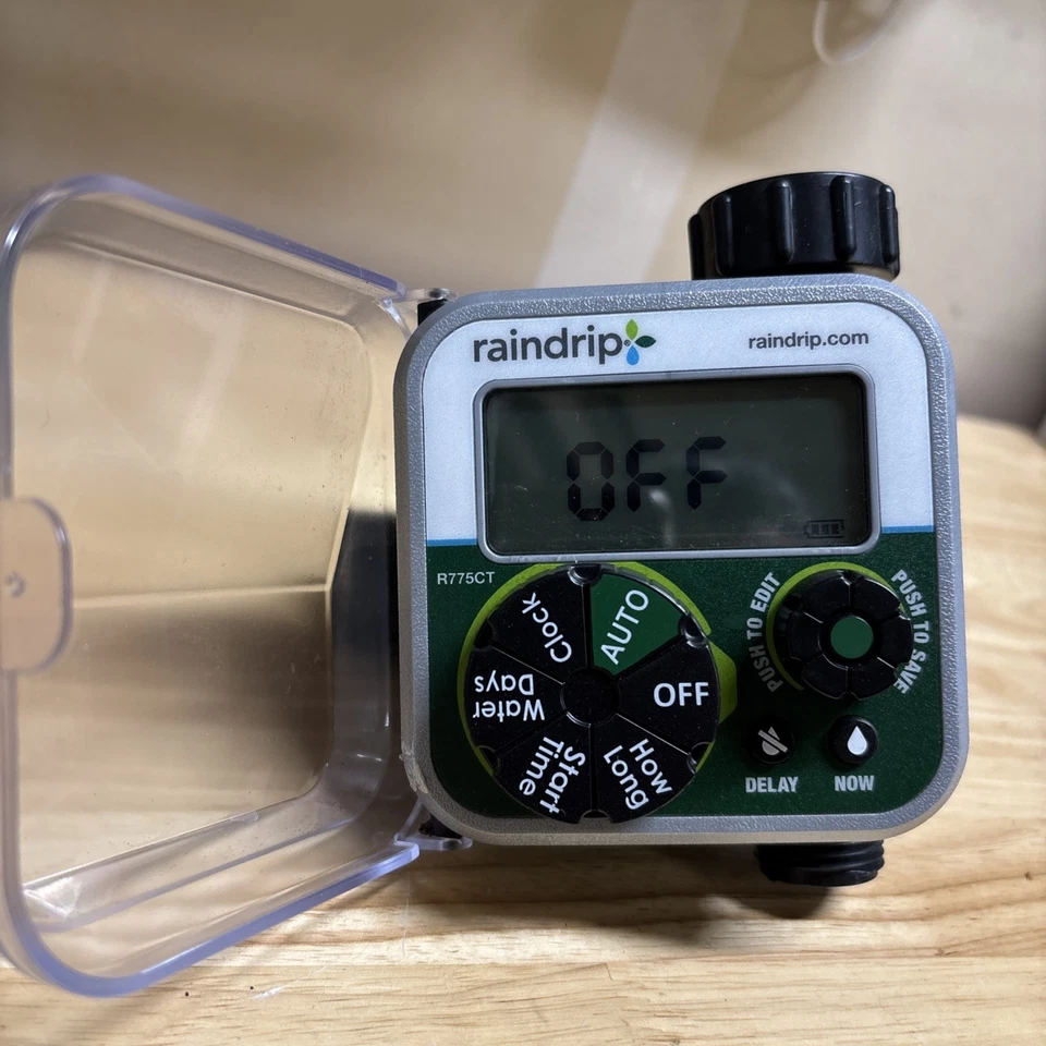 Raindrip R775CT Temporizador de Agua Digital Automático con Filtro/Regulador de Presión Foto 2 de 4