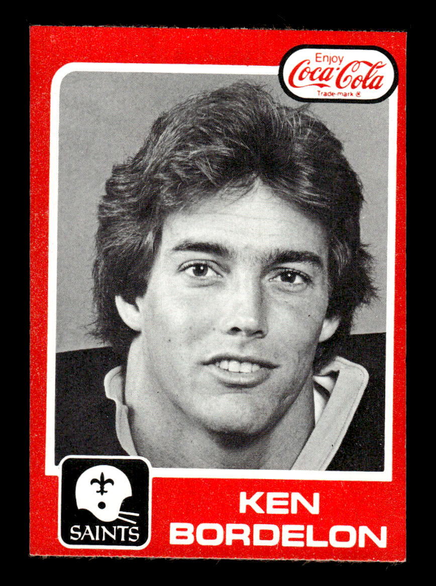 1979 Saints Coke #17 Ken Bordelon - Ex+ - EXACT SCAN | eBay