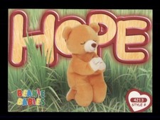 1999 TY BEANIE BABIES SERIES 3 #96 HOPE THE PRAYING BEAR