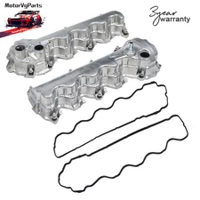 Pair LH+RH Engine Valve Cover For 2004-2010 Ford F-150 V8 5.4L 9L1Z6582D
